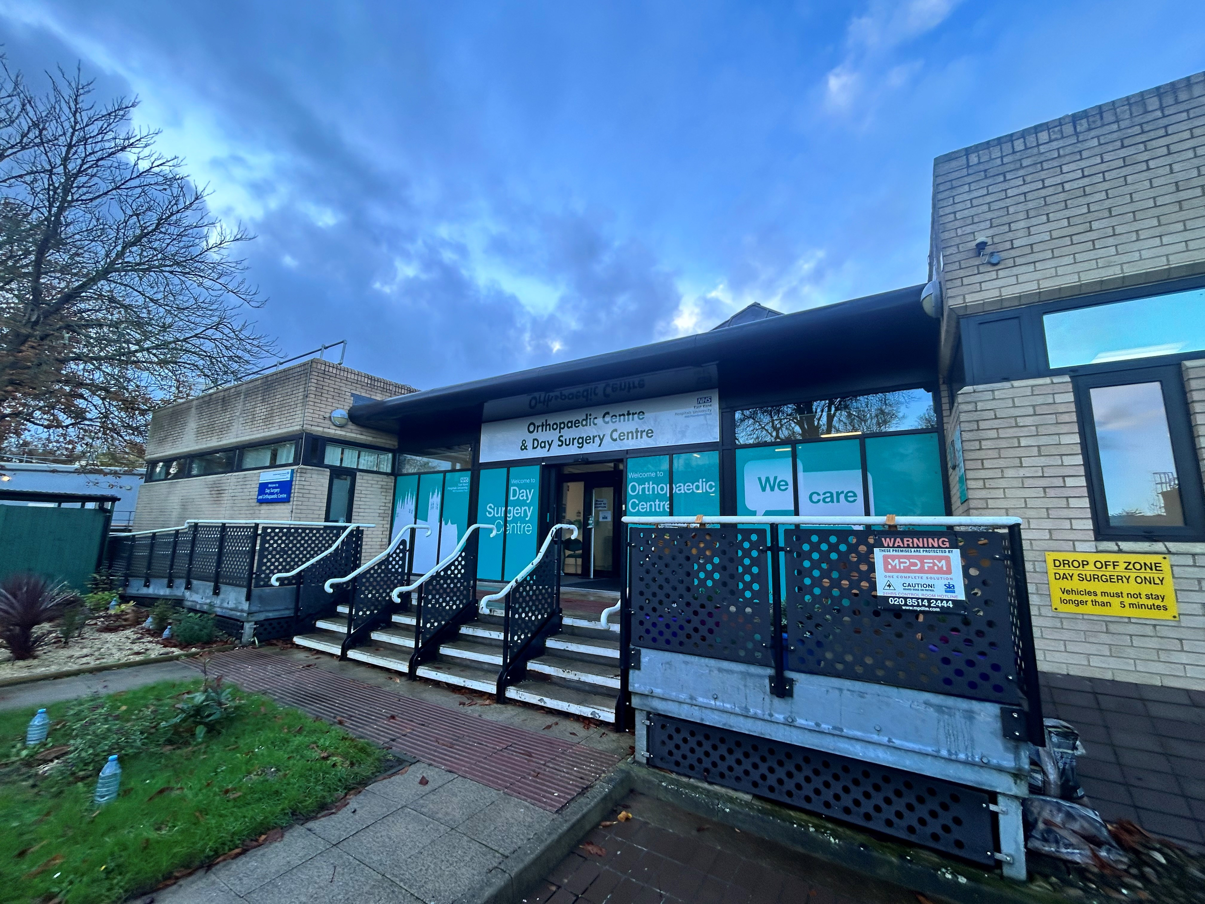 Entrance to the Orthopaedic Centre