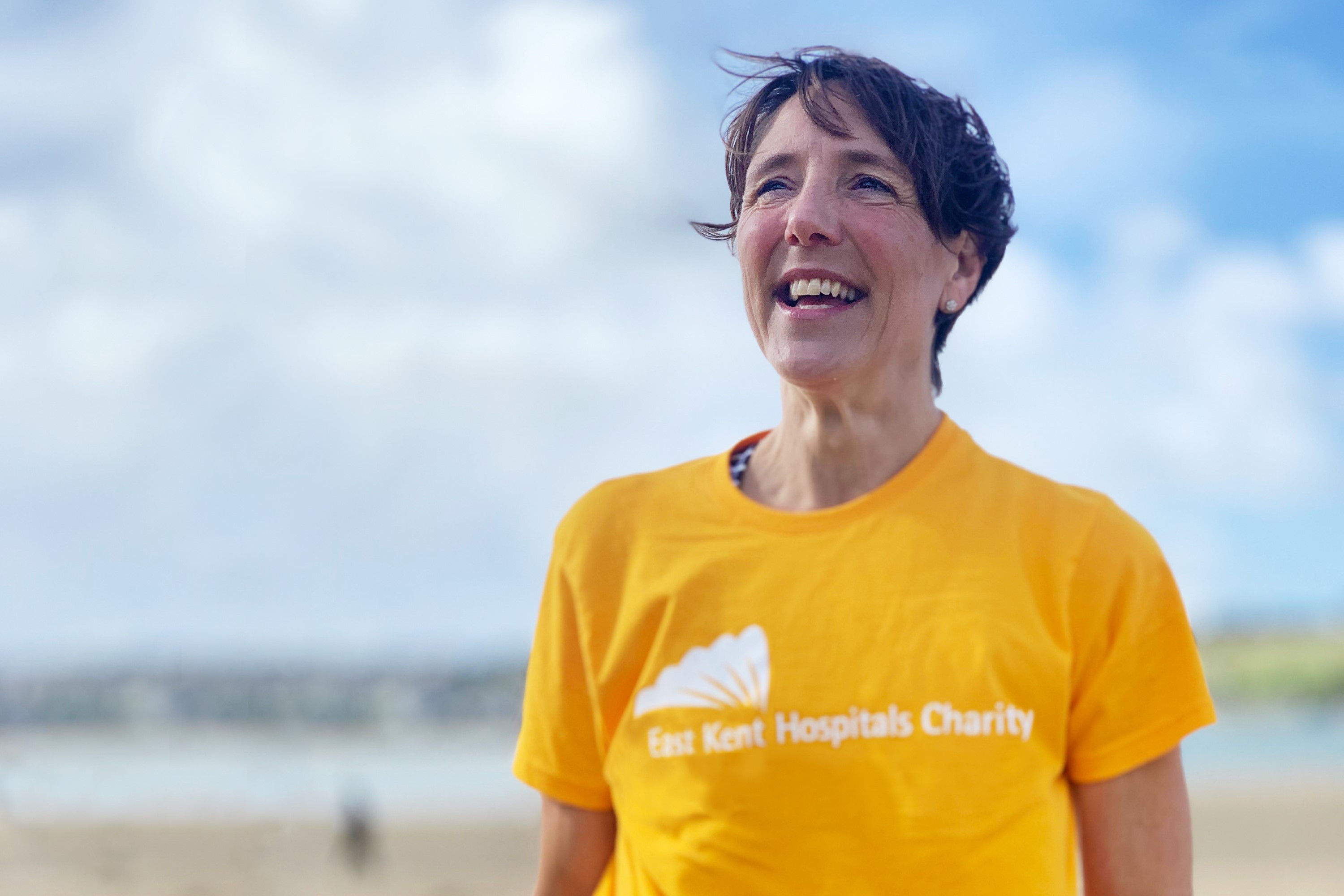 Marathon runner in support of East Kent Hospitals Charity